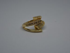 Golden Snail Ring